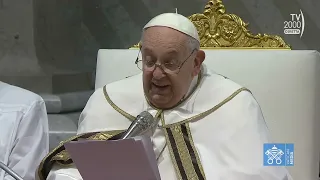 Papa Francesco, Omelia della Messa del Crisma - 28 marzo 2024