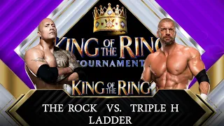 WWE 2K23 - The Rock VS. Triple H IN ( Money In The Bag ) Gameplay#diamondgamerz