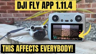 DJI Fly App 1.11.4 + HUGE RC Firmware Update - Everything YOU Need to Know