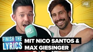 "Du kleine B**smaus!" Nico Santos zeigt PIKANTE WhatsApp-Chats 😯 Finish The Lyrics mit Max Giesinger