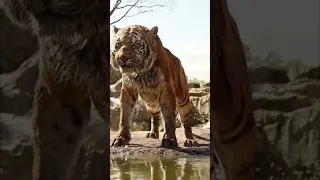 Sher Khan vs Mogli in hindi jungle book #bollywood #hindi #shorts