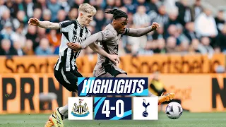 NEWCASTLE 4-0 TOTTENHAM HOTSPUR // PREMIER LEAGUE HIGHLIGHTS