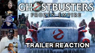 SLIMER VIOLATED HIM! | GHOSTBUSTERS:  FROZEN EMPIRE | Official Trailer Reaction!