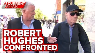 Exclusive: Robert Hughes confronted following prison release | A Current Affair