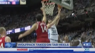 UNC rolls past rival NC State 107-56