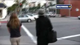 Diane Keaton and Daughter in Beverly Hills