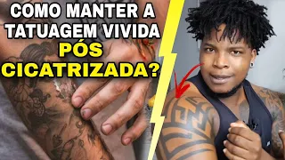 COMO MANTER A TATUAGEM VIVIDA POR MAIS TEMPO /CUIDADOS COM A TATUAGEM PÓS CICATRIZAÇÃO - BALBINO