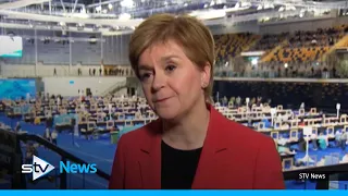 SNP leader Nicola Sturgeon holds seat at Holyrood election