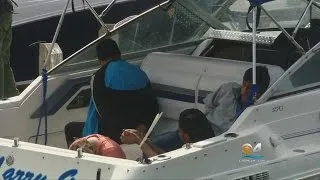 Large Group Of Cuban Migrants Caught In Key Largo