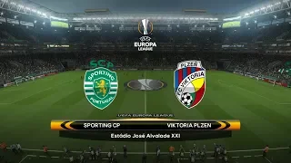 SPORTING CP vs FC VIKTORIA PLŽEN - PES 2018