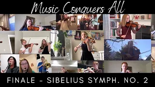 Virtual Finale - Sibelius Symphony No. 2 - Lyceum Philharmonic Virtual Orchestra: Music Conquers All