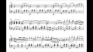 Sous le ciel de Paris(Under the sky of Paris/Under Paris Skies)(arrangement for piano solo)