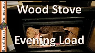 How To Load Wood Stove For Overnight Burn