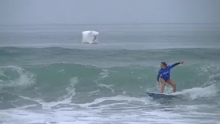 Ellie Brooks Surfing at the Supergirl Pro