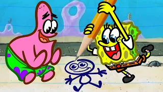 😵‍💫Pencilmate's All Tied UP! ➰ | Animated Cartoons Characters | Pencilmation