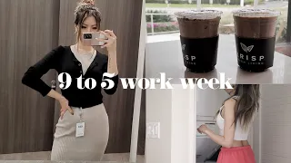 9-5 Work Week Vlog | Balancing Work and Hobbies on Hybrid Work Schedule | Week in My Life