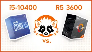Intel i5 10400 vs. AMD Ryzen 5 3600 CPU Benchmarks - Which is the better CPU under $200?
