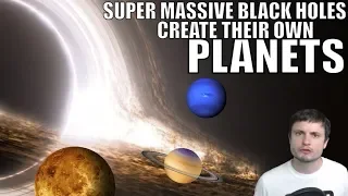 We Think Huge Planets Form Around Super Massive Black Holes