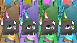 Talking Tom Gold Run - 4x Talking Becca - Colours Reaction New Update Android Gameplay