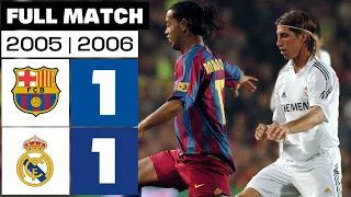 FC Barcelona 1-1 Real Madrid | FULL MATCH | LALIGA EA SPORTS 2005/06