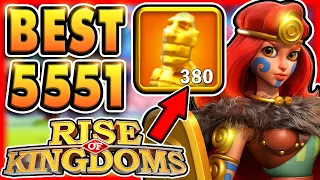 Best 5551 Legendary Commanders in Rise of Kingdoms 2023! F2P
