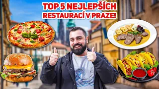 TOHLE jsou ty NEJLEPŠÍ RESTAURACE v Praze?!