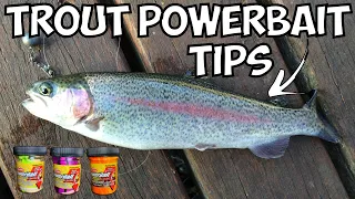 Top 10 Trout Powerbait Trout Fishing Tips (Don't Forget #1)