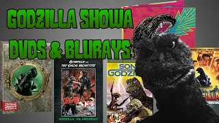 Godzilla dvd and blurays : The Showa Period