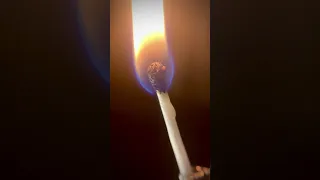 🔥 Lighting the match in macro slomo