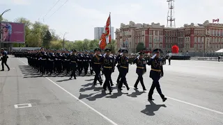 Марш Солдата. Парад победы Ростов-на-Дону 2018.Открытие памятников 100 лет СКВО(ЮВО).