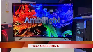 Philips 48OLED806/12 kicsomagolás és bemutató