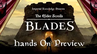 TES: Blades hands on first impressions (Gameplay? Story? Lore?!)