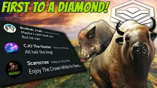 The Multiplayer King Gets DETHRONED By A Diamond Wild Boar & European Bison! Call of the wild