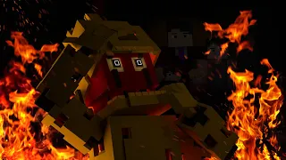 "Afton Family" | FNAF Animated Minecraft Music Video (Russell Sapphire Remix)