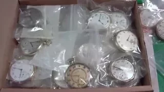 Box of pocket watches