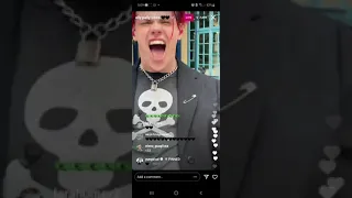 Yungblud Instagram live 26/09/21 ally pally