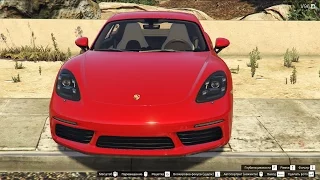 GTA 5 Porsche 718 Cayman S гта 5 авто машина car #авто #car #gta5 #гта5