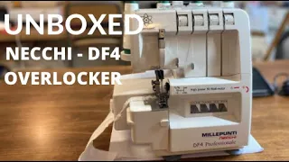 📦UNBOXING OVERLOCKER Millepunti by Necchi DF4 Siruba HSO-747D  #AbisDen #overlocker #unboxing