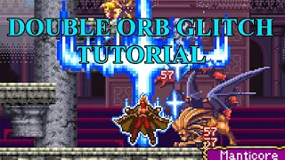 Aria of Sorrow Manticore Double Orb Glitch Tutorial for Julius Mode (All Strategies)