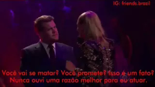 Cara Delevigne e Dave Franco com James Corden-Legendado P.2