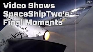 Video Shows SpaceShipTwo's Final Moments