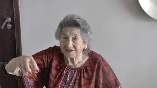 Ella Blumenthal Holocaust Survivor at the age 101 years old