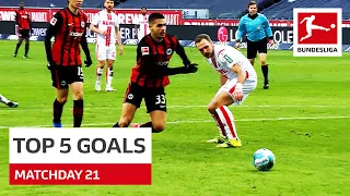 Top 5 Goals • Haaland, Silva & Co. | Matchday 21 - 2020/21