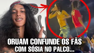 ORUAM confunde FÃS com SÓSIA no PALCO...