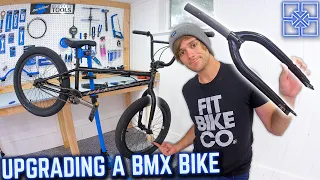 About Forkin' Time! - Upgrading A Complete BMX Bike