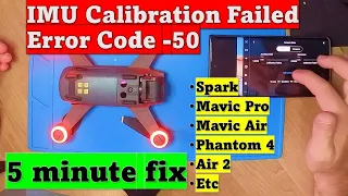 Fix: IMU calibration failed on most DJI Drones