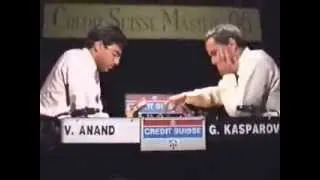 Anand vs Kasparov, Geneva PCA-GP Credit Suisse, 01.09.1996