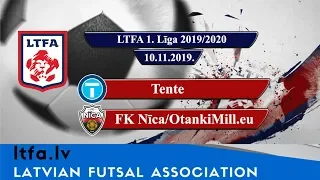 Tente - FK Nīca/OtankiMill.eu [LTFA 1. Līga 2019/20 Highlights]