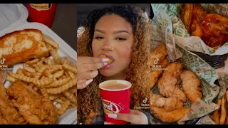 mukbang compilation on tiktok pt8 | #mukbang #asmr #eating #tiktok