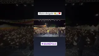 Baianopólis BA no show de luzes com Marcynho Sensação! Sanju de Dubai